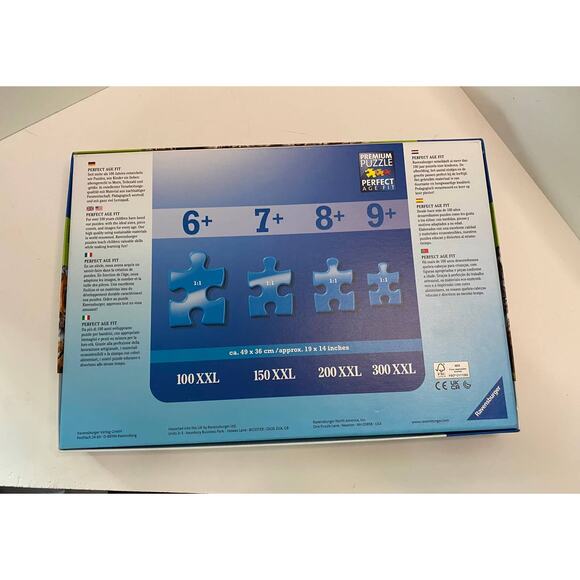 Ravensburger Jigsaw puzzle, Big Cat Nap, XXL 12 721 4, ages 8+, 200 piece - Picture 3 of 4